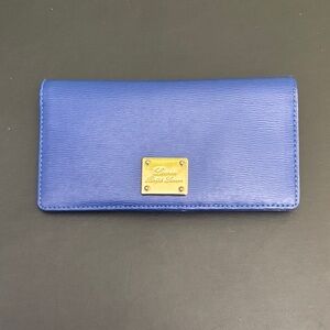 Blue Leather Ralph Lauren Wallet